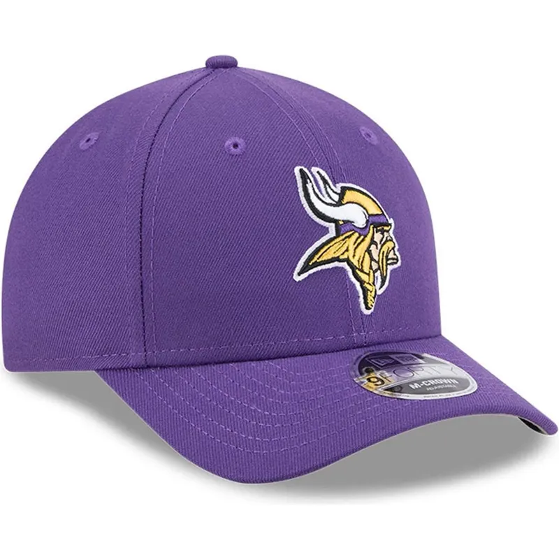 casquette-courbee-violette-snapback-9forty-m-crown-team-minnesota-vikings-nfl-new-era