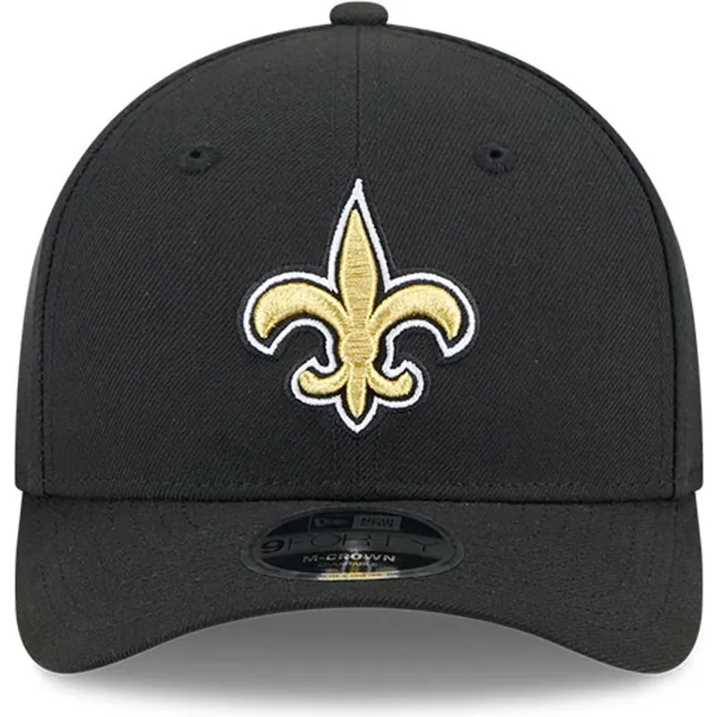 cap-izliekta-black-snapback-9forty-m-crown-team-no-new-orleans-saints-nfl-no-new-era