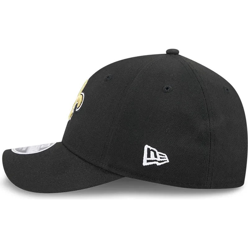 cap-izliekta-black-snapback-9forty-m-crown-team-no-new-orleans-saints-nfl-no-new-era