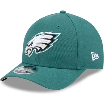 Grön kurvad keps snapback 9FORTY M-Crown Team Philadelphia Eagles NFL från New Era