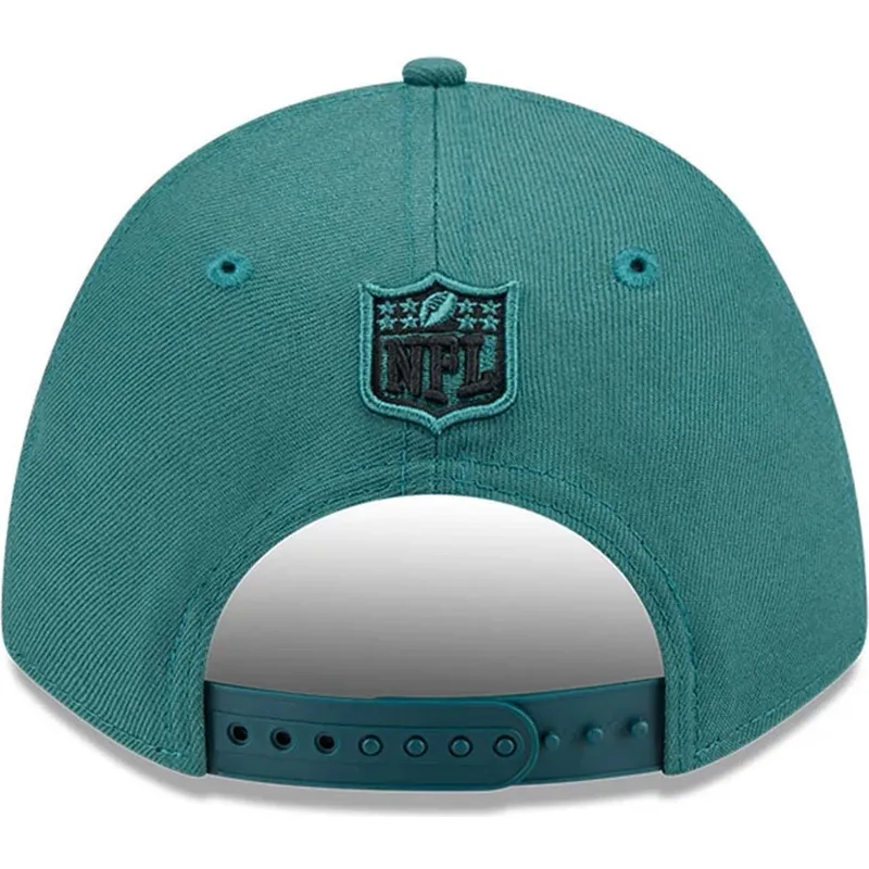 gron-kurvad-keps-snapback-9forty-m-crown-team-philadelphia-eagles-nfl-fran-new-era