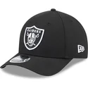 cepur-izliekta-melns-snapback-9forty-m-crown-team-no-las-vegas-raiders-nfl-no-new-era