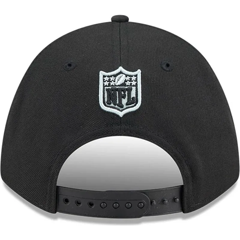 cepur-izliekta-melns-snapback-9forty-m-crown-team-no-las-vegas-raiders-nfl-no-new-era