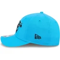 blaue-gebogene-snapback-kappe-9forty-m-crown-team-der-carolina-panthers-nfl-von-new-era