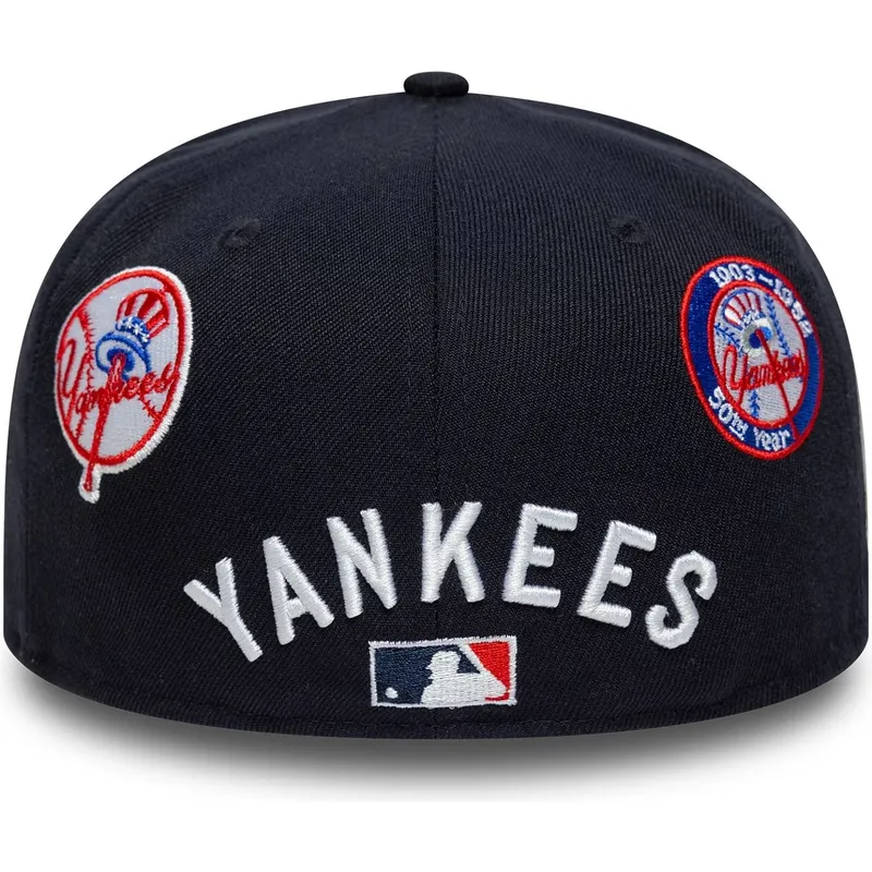 casquette-plate-bleue-marine-ajustee-59fifty-subway-series-new-york-yankees-mlb-new-era
