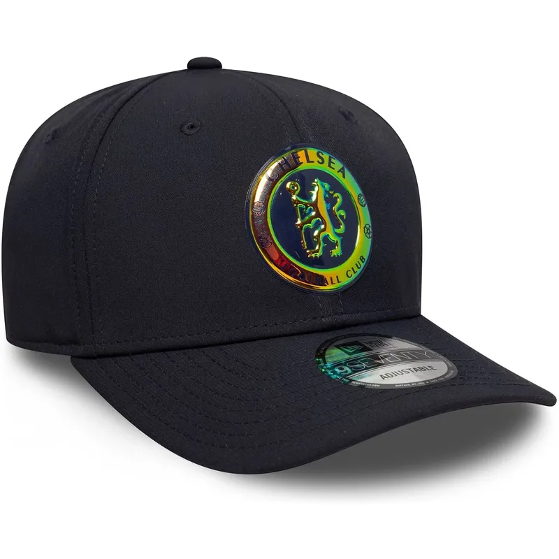 cap-izliekta-navy-blue-snapback-9seventy-stretch-snap-iridiscent-no-chelsea-football-club-premier-league-no-new-era
