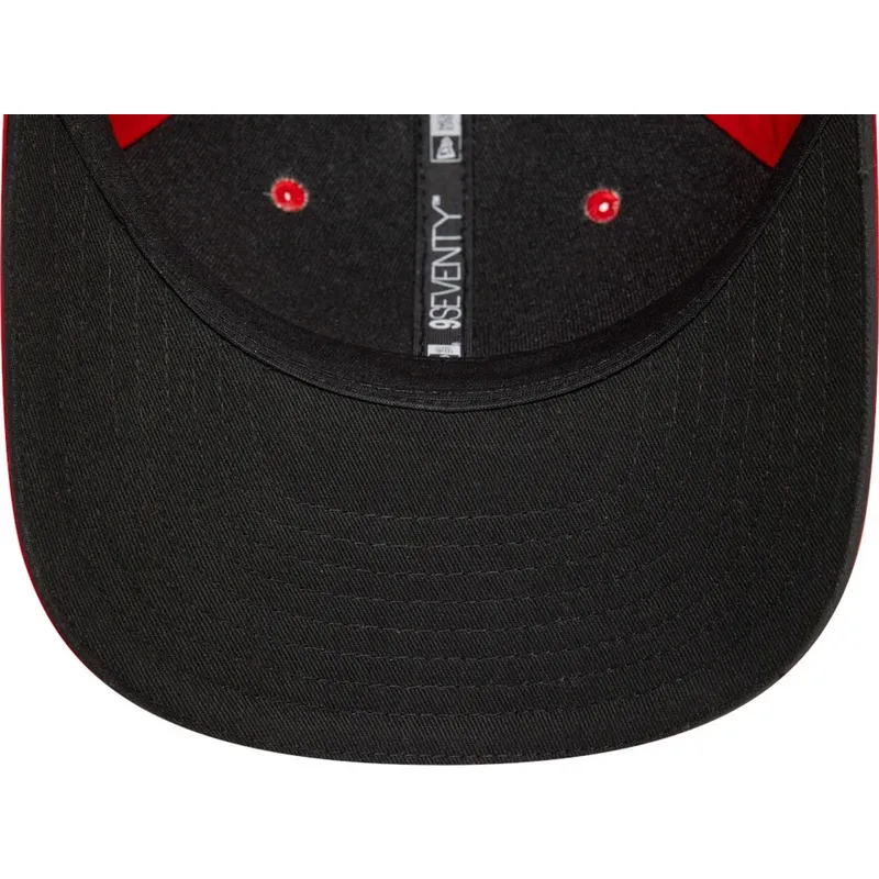 cepur-izliekta-sarkans-snapback-9seventy-stretch-snap-core-no-ducati-motor-motogp-no-new-era