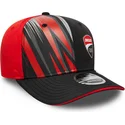 cepur-izliekta-melns-snapback-9seventy-stretch-snap-print-no-ducati-motor-motogp-no-new-era