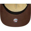cepur-izliekta-bruns-regulejams-9fifty-a-frame-suede-visor-no-new-york-yankees-mlb-no-new-era