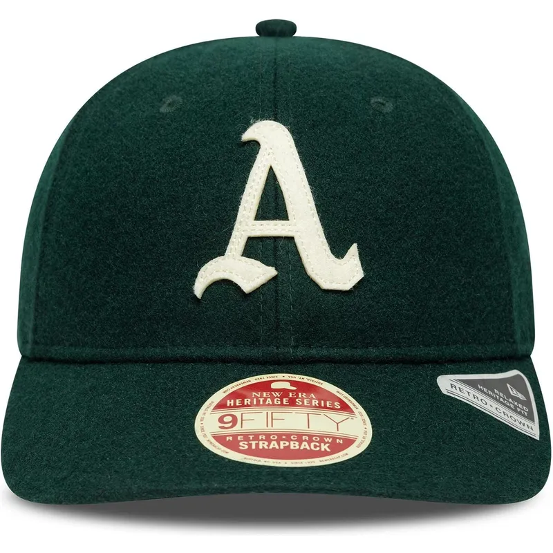 cap-izliekta-green-adjustable-strap-9fifty-retro-crown-heritage-series-no-oakland-athletics-mlb-no-new-era