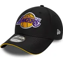cap-izliekta-black-adjustable-strap-9forty-microfibre-no-los-angeles-lakers-nba-no-new-era