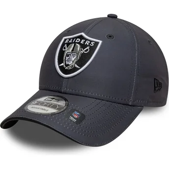 Cap izliekta gray adjustable strap 9FORTY Microfibre no Las Vegas Raiders NFL no New Era