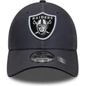 cap-izliekta-gray-adjustable-strap-9forty-microfibre-no-las-vegas-raiders-nfl-no-new-era