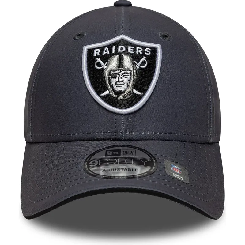cap-izliekta-gray-adjustable-strap-9forty-microfibre-no-las-vegas-raiders-nfl-no-new-era