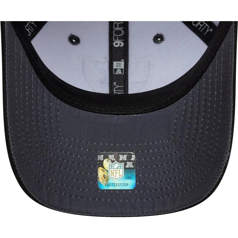 cepur-izliekta-peleks-regulejama-lente-9forty-microfibre-no-las-vegas-raiders-nfl-no-new-era