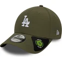 cap-izliekta-green-adjustable-strap-9forty-recycled-midi-no-los-angeles-dodgers-mlb-no-new-era
