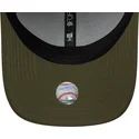 casquette-courbee-verte-ajustable-9forty-recycled-midi-los-angeles-dodgers-mlb-new-era