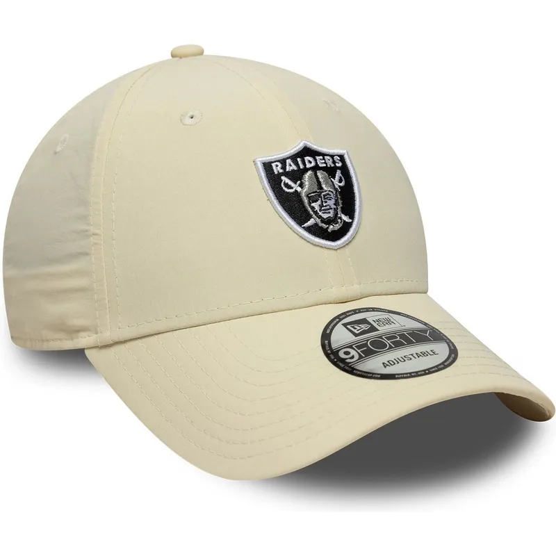 cepur-izliekta-bess-regulejama-lente-9forty-recycled-midi-no-las-vegas-raiders-nfl-no-new-era
