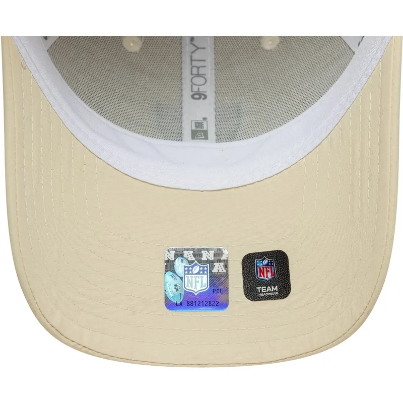 cepur-izliekta-bess-regulejama-lente-9forty-recycled-midi-no-las-vegas-raiders-nfl-no-new-era