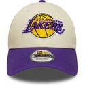 cepur-izliekta-bess-regulejams-9forty-colour-block-no-los-angeles-lakers-nba-no-new-era