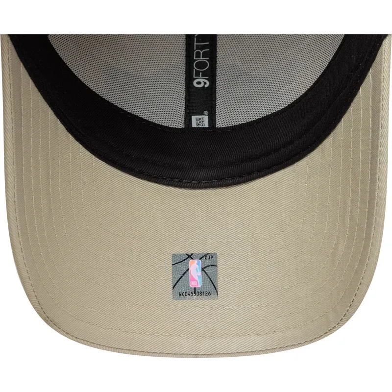 cap-izliekta-beige-snapback-9forty-metallic-no-los-angeles-lakers-nba-no-new-era