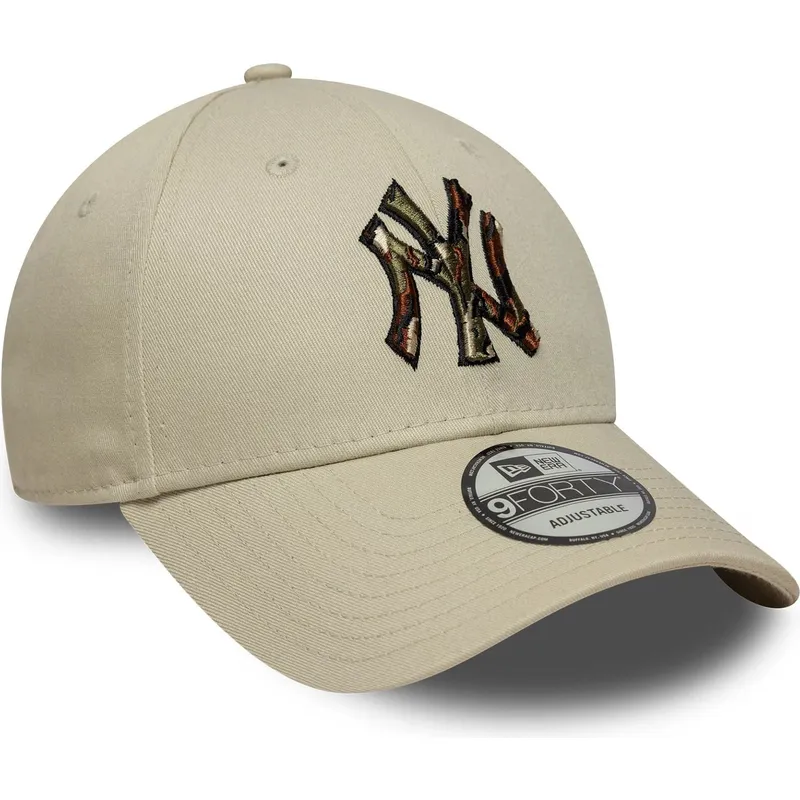 cap-izliekta-beige-adjustable-strap-9forty-camo-infill-no-new-york-yankees-mlb-no-new-era cap-izliekta-beige-adjustable-strap-9forty-camo-infill-no-new-york-yankees-mlb-no-new-era