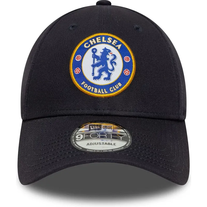 casquette-courbee-bleue-marine-snapback-9forty-core-chelsea-football-club-premier-league-new-era
