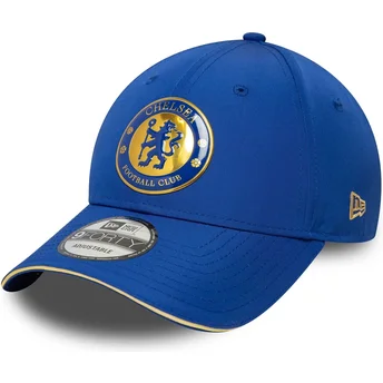 Cap izliekta blue adjustable strap 9FORTY Retro no Chelsea Football Club Premier League no New Era