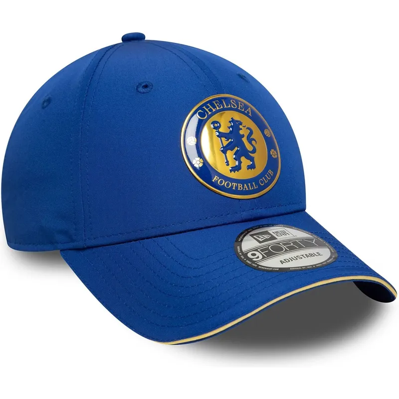 cepur-izliekta-zils-regulejams-9forty-retro-no-chelsea-football-club-premier-league-no-new-era