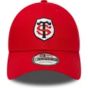cap-izliekta-red-adjustable-strap-9forty-core-no-stade-toulousain-top-14-no-new-era