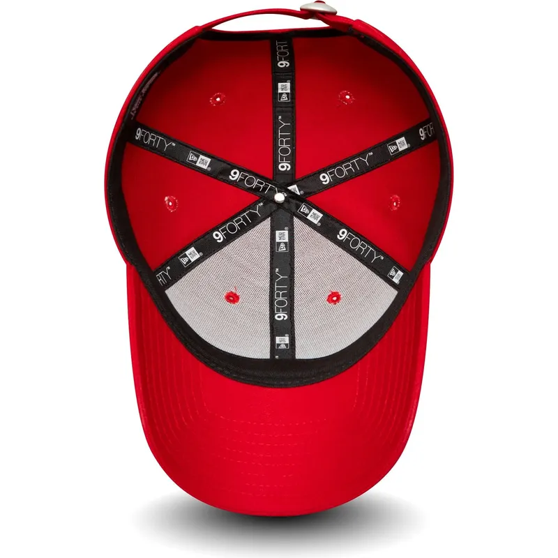 new-era-curved-brim-9forty-core-stade-toulousain-top-14-red-adjustable-cap