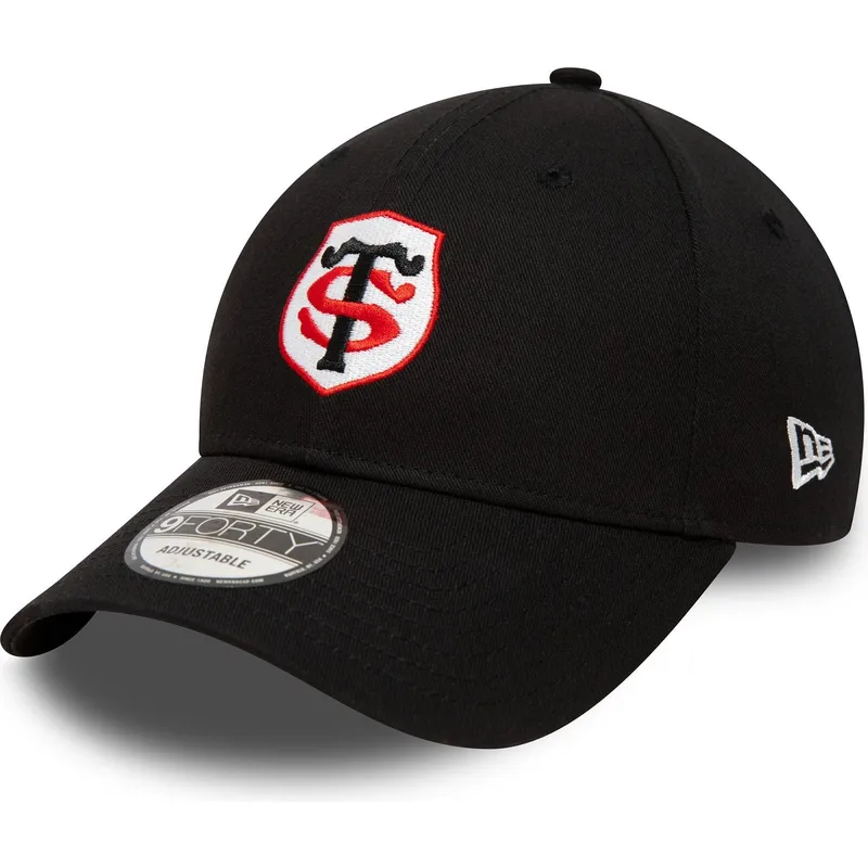 new-era-curved-brim-9forty-team-logo-stade-toulousain-top-14-black-adjustable-cap