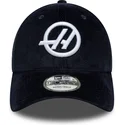 cap-izliekta-navy-blue-adjustable-strap-9forty-cord-no-haas-f1-team-formula-1-no-new-era