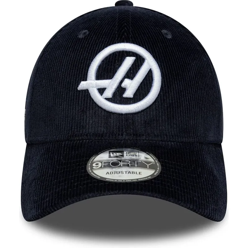 cap-izliekta-navy-blue-adjustable-strap-9forty-cord-no-haas-f1-team-formula-1-no-new-era