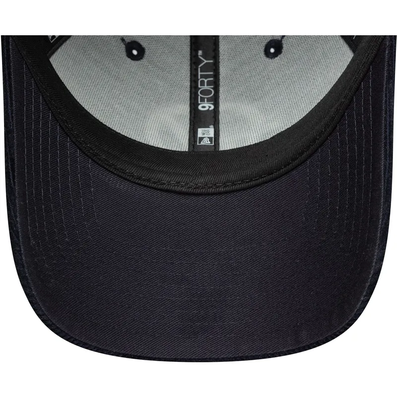 cap-izliekta-navy-blue-adjustable-strap-9forty-cord-no-haas-f1-team-formula-1-no-new-era