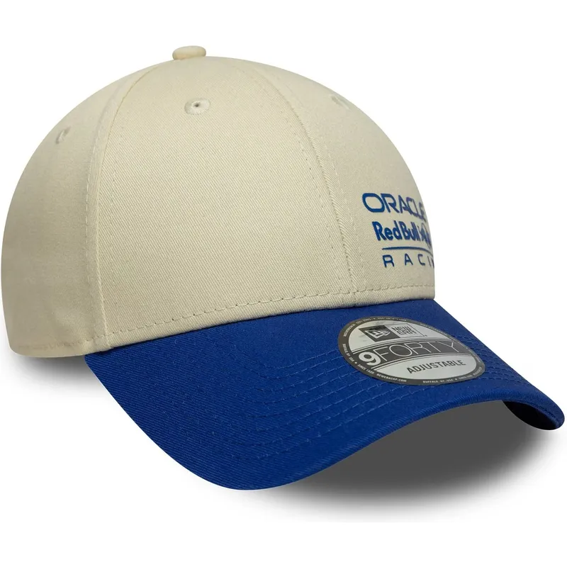 cap-izliekta-beige-adjustable-strap-9forty-seasonal-no-red-bull-racing-formula-1-no-new-era