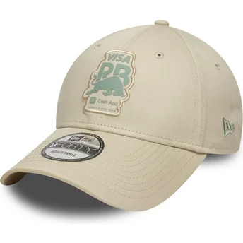 Cap izliekta beige adjustable strap 9FORTY Seasonal no Racing Bulls F1 Team Formula 1 no New Era