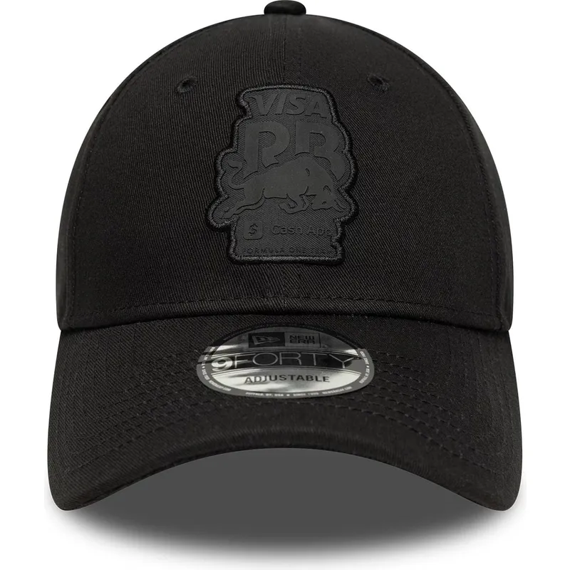 cap-izliekta-black-adjustable-strap-9forty-seasonal-no-racing-bulls-f1-team-formula-1-no-new-era