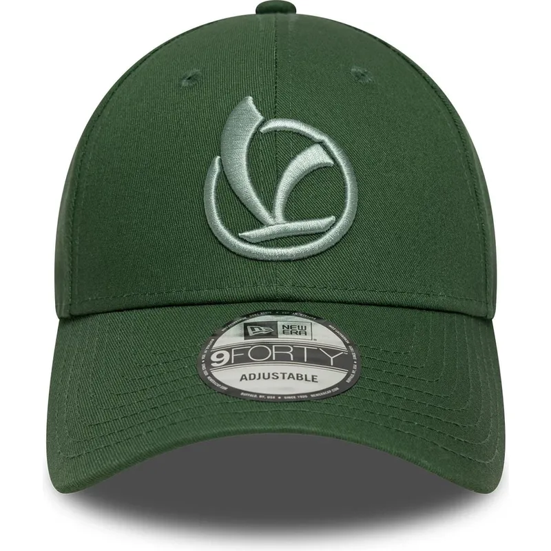 cap-izliekta-green-adjustable-strap-9forty-no-new-era