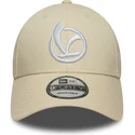 cap-izliekta-beige-adjustable-strap-9forty-no-new-era