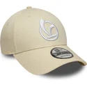 casquette-courbee-beige-ajustable-9forty-essential-vespa-piaggio-new-era
