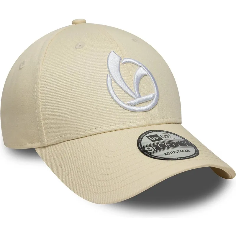 cap-izliekta-beige-adjustable-strap-9forty-no-new-era