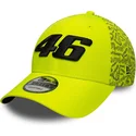 zolta-regulowana-czapka-z-zakrzywionym-daszkiem-9forty-all-over-print-valentino-rossi-vr46-motogp-od-new-era