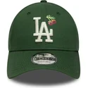 gorra-curva-verde-ajustable-9forty-fruit-icon-de-los-angeles-dodgers-mlb-de-new-era