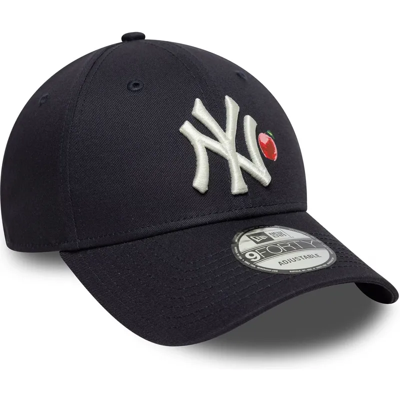 cepur-izliekta-tumsi-zils-regulejama-lente-9forty-fruit-icon-no-new-york-yankees-mlb-no-new-era