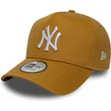 cap-izliekta-brown-snapback-9forty-e-frame-league-essential-no-new-york-yankees-mlb-no-new-era