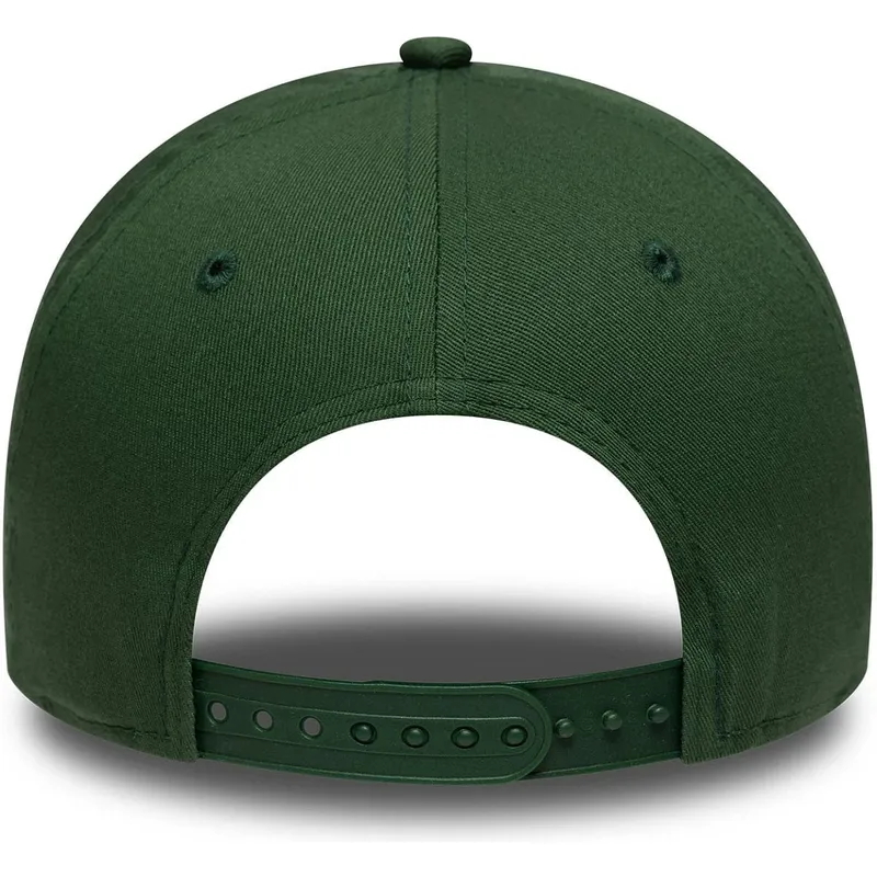gorra-curva-verde-snapback-9forty-e-frame-league-essential-de-new-york-yankees-mlb-de-new-era