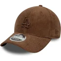 cepur-izliekta-bruns-regulejams-9forty-m-crown-cord-no-los-angeles-dodgers-mlb-no-new-era