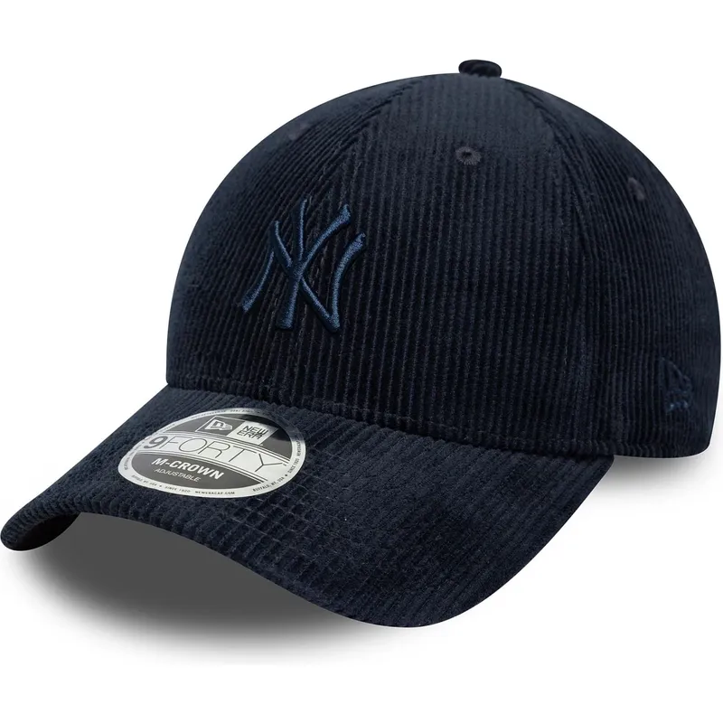 cepur-izliekta-tumsi-zils-regulejams-9forty-m-crown-cord-no-new-york-yankees-mlb-no-new-era