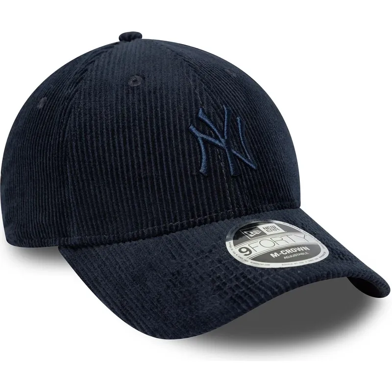 cepur-izliekta-tumsi-zils-regulejams-9forty-m-crown-cord-no-new-york-yankees-mlb-no-new-era